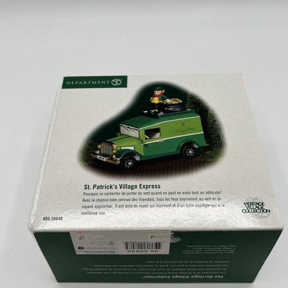 Department 56 ST. PATRICK’S VILLAGE EXPRESS #56.58640 Retired - Picture 9 of 11